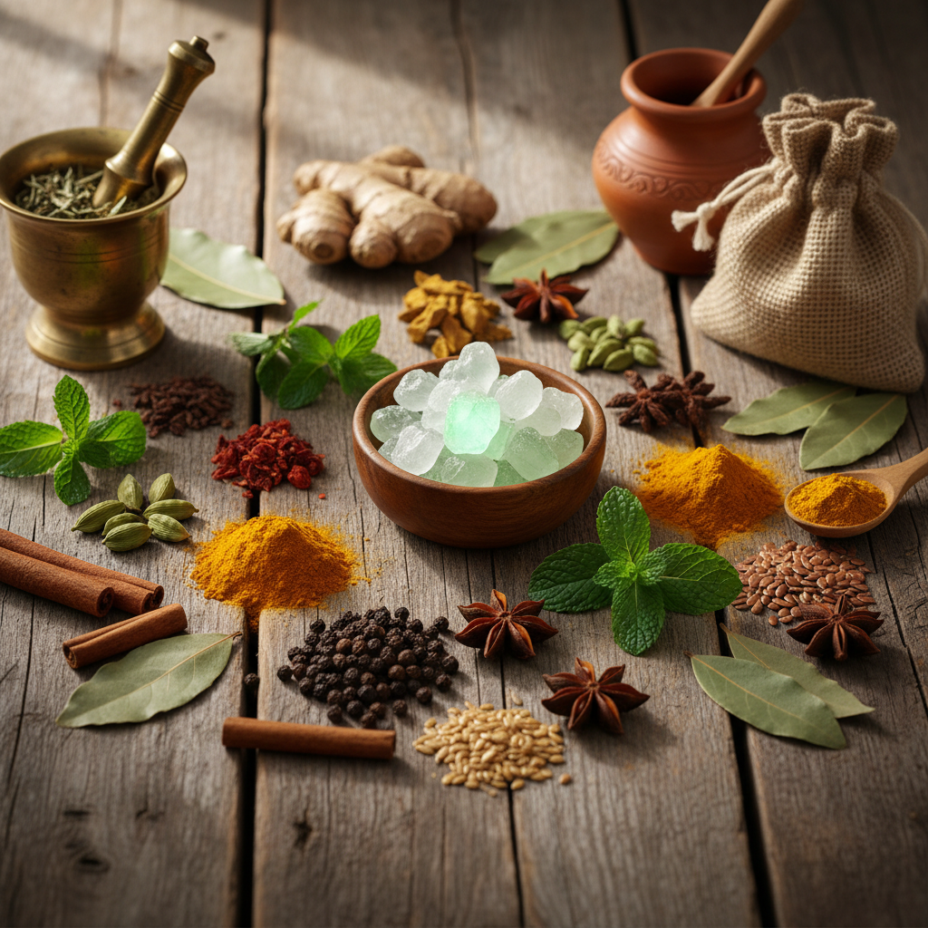 Pepper Mint Crystal | Menthol Crystal: Complete Guide, Benefits & Traditional Uses | Andha Pansari